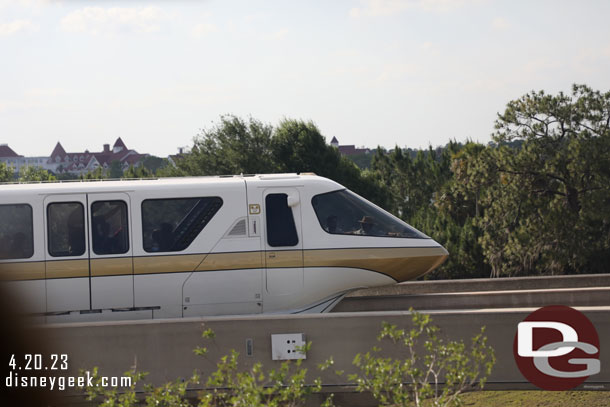 Monorail gold on the Express line.  The 50th wrap is long gone from it.