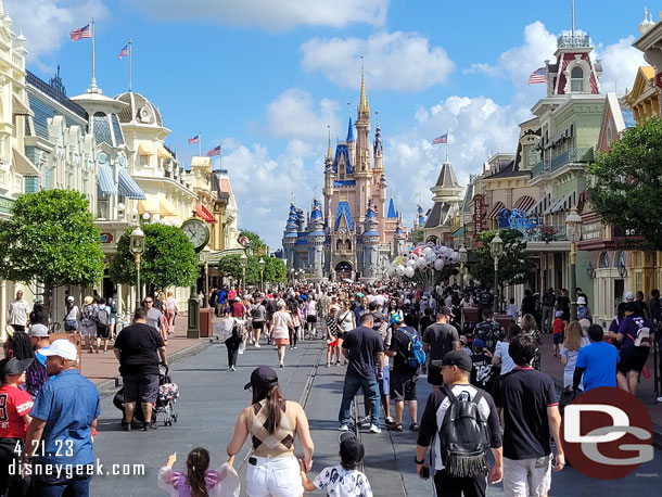 10:36am - Main Street USA