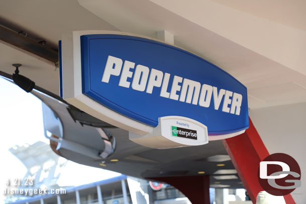 Next up the PeopleMover of course :)