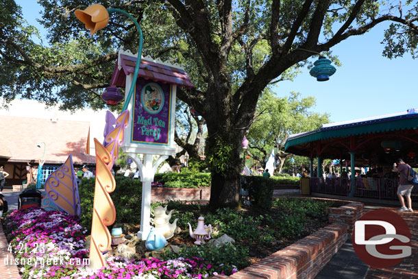 Passing through Fantasyland.