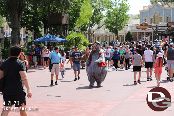 Big Al in Frontierland