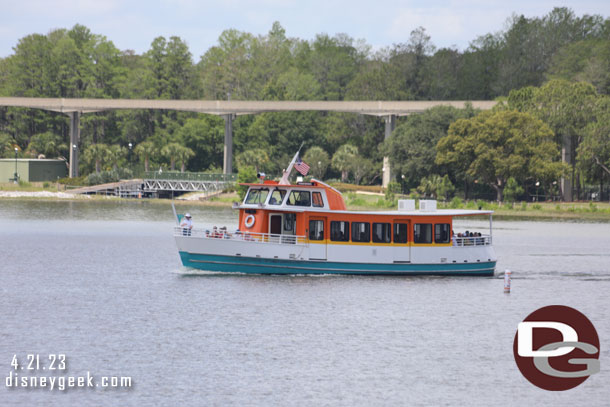 The newest resort launch on the Seven Seas Lagoon.