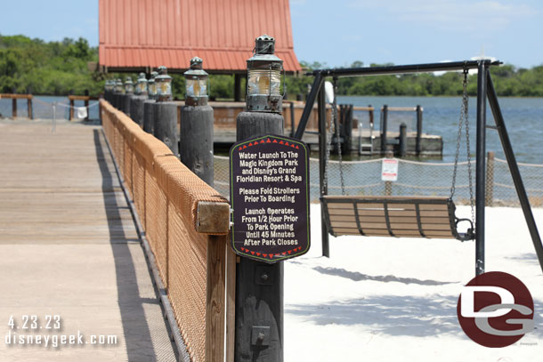 Decided to take a boat across the Seven Seas Lagoon