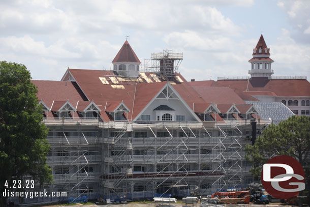 Passing the Grand Floridian