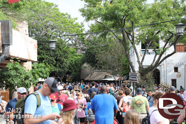 Back in Harambe it was getting more crowded