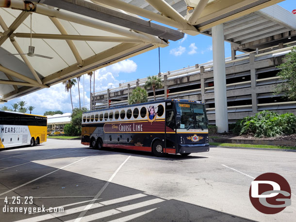 1:18pm - Arrived at MCO and waiting for our luggage.