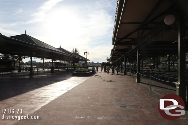 3:54pm - Arrived at the Magic Kingdom, about an h our after arriving at the Animal Kingdom Lodge bus stop. 