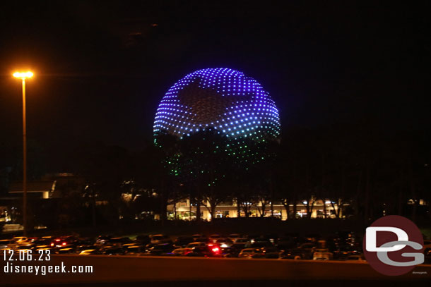 EPCOT from the Monorail