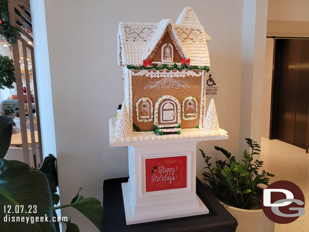 A Gingerbread house