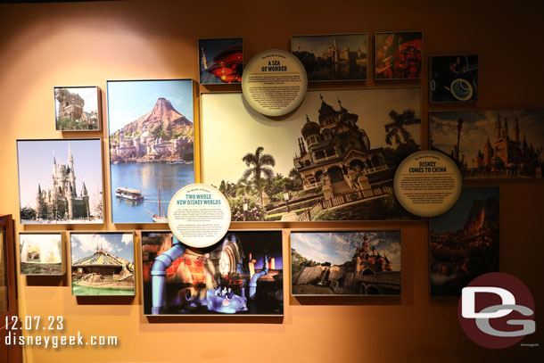 This display always brings back some great memories and reminds me I need to book some more trips!