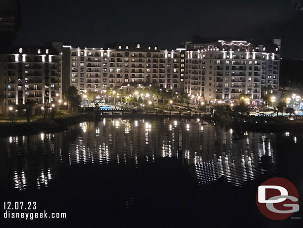 Disney's Riviera Resort from the Skyliner