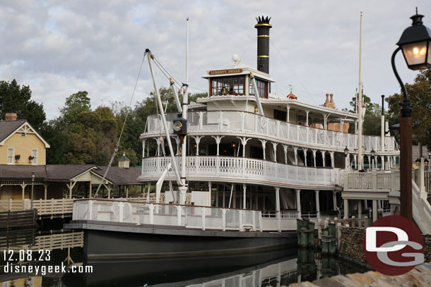 The Liberty Belle preparing for the day.