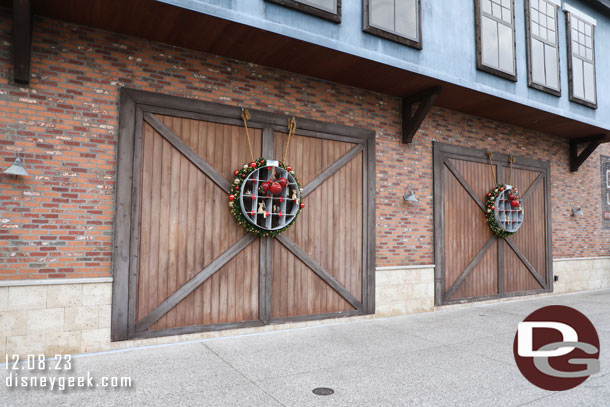 Disney Springs Christmas decorations