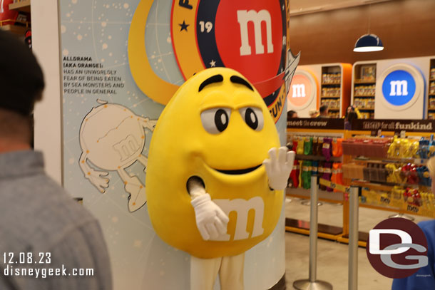 You can meet an M&M