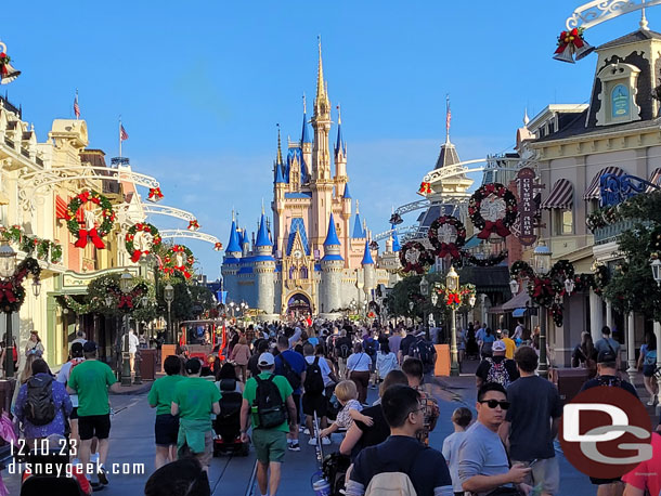 Main Street USA at the Magic Kingdom