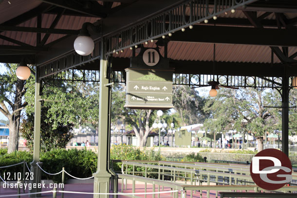 8:28am - Arrived at the Magic Kingdom, over 40 minutes to get here this morning.