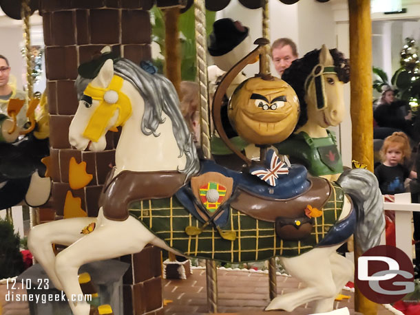 The gingerbread carousel