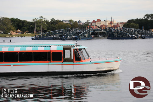 A Friendship boat cruising by