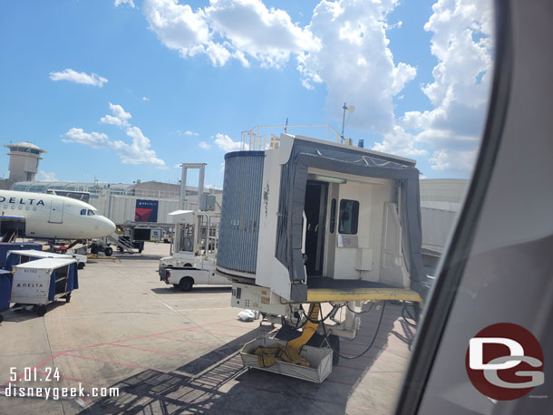 3:35pm - Arriving at our gate