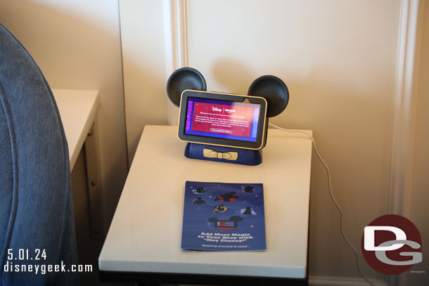 The room had a Hey Disney unit.