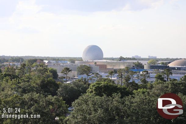 To left was EPCOT