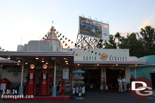 7:42pm - Exiting the studios and heading to EPCOT.