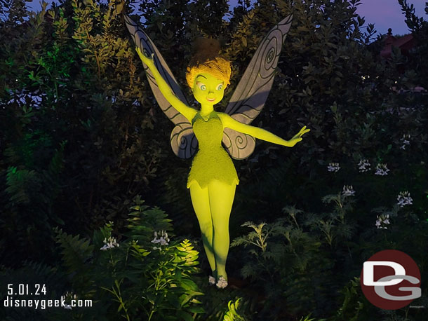 Tinker Bell topiary in the United Kingdom