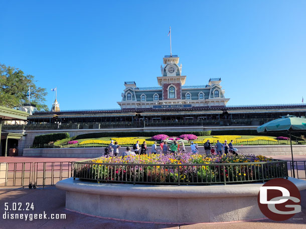 8:18am - Arrived at the Magic Kingdom