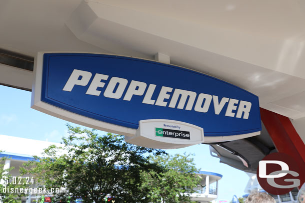 Next up the Peoplemover