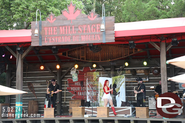 Gabie Country Band on the Mill Stage