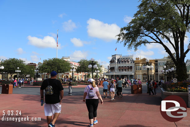 9:27am - Arrived at the Magic Kingdom