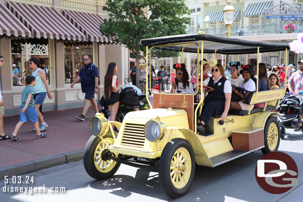 Main Street transportation was making the rounds