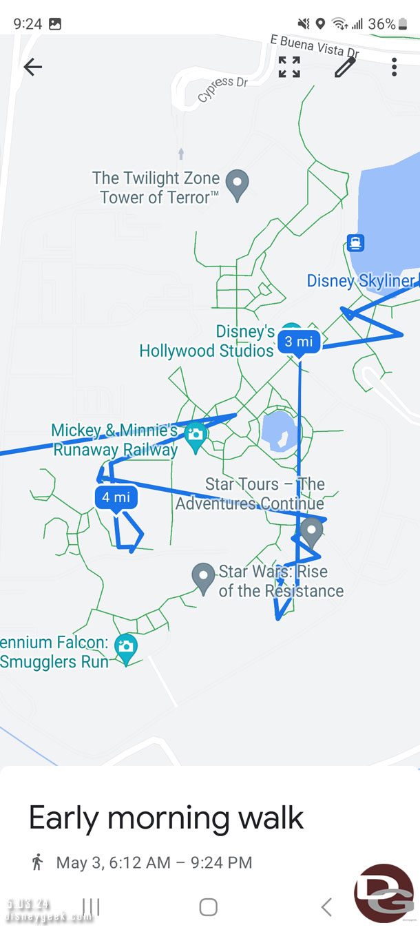 My Disney Hollywood Studios visit