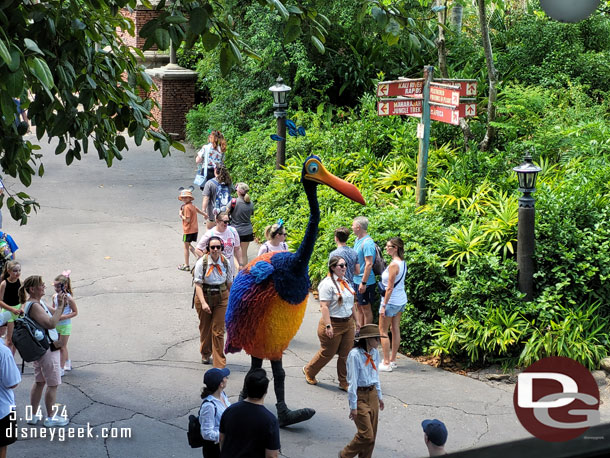 Kevin passing by.
