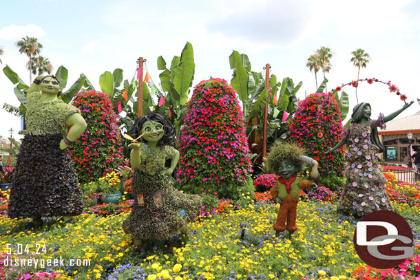 Encanto topiaries