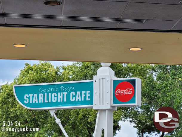 Stopped by Cosmic Rays for something to drink and some A/C on this warm afternoon.