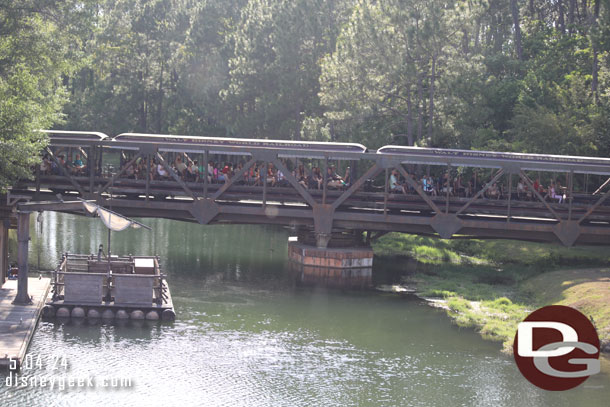 A train passing by