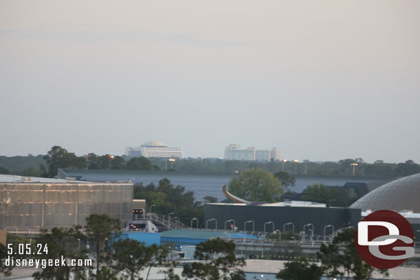 The Contemporary and Bay Lake Tower in the distance