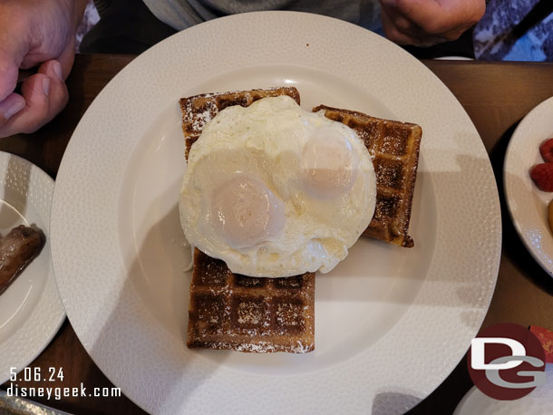 Someone else's French Toast and eggs plate