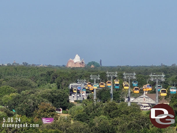 Disney's Animal Kingdom in the distance