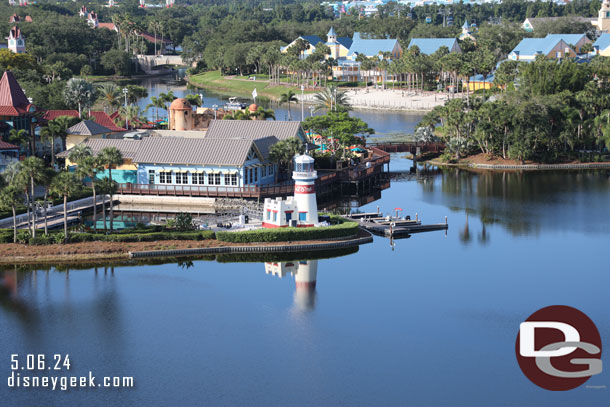 A closer view of Caribbean Beach Resort