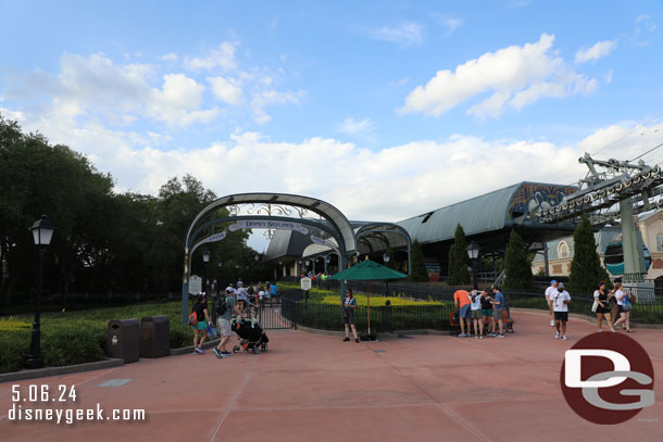 6:00pm - Passing by the Disney Skyliner