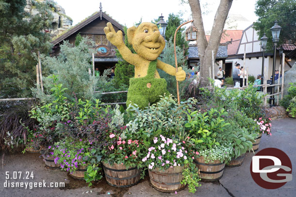 A troll topiary in Norway