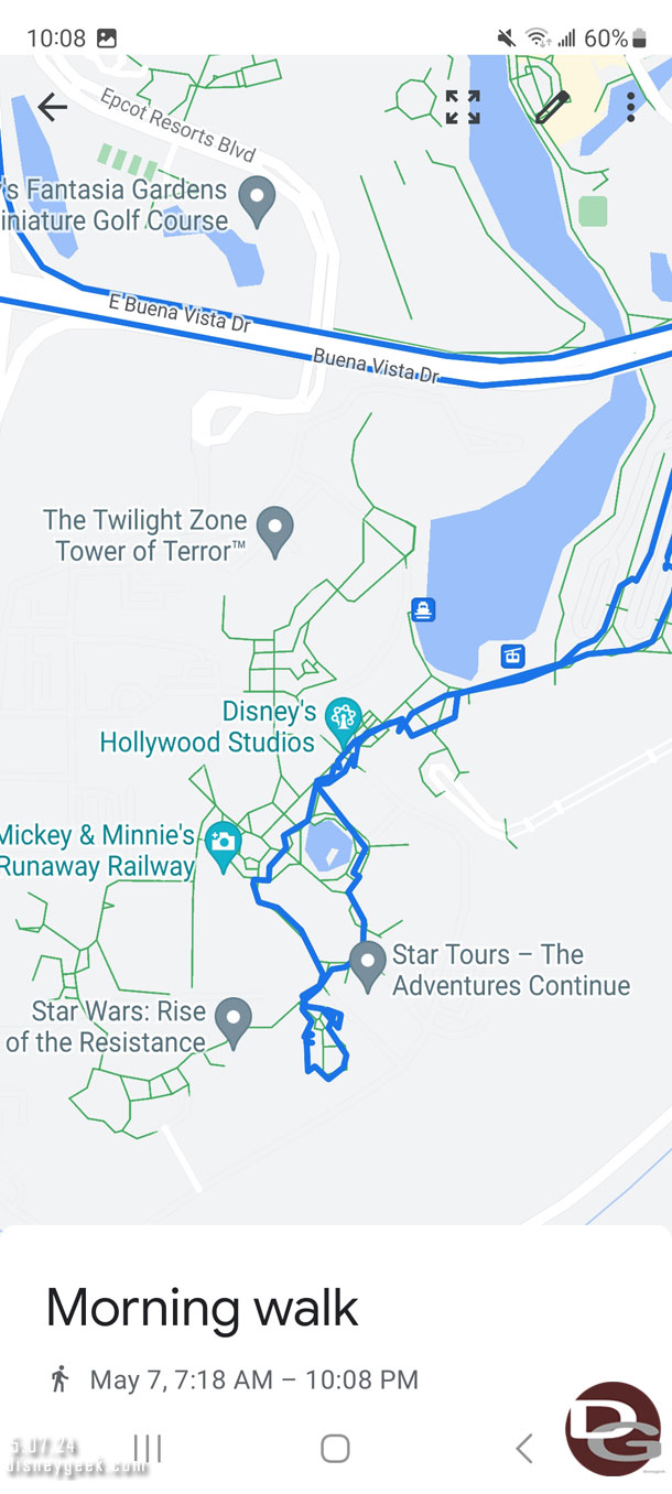 My quick visit to Disney's Hollywood Studios this afternoon