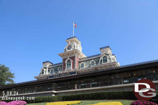 10:33am - Leaving the Magic Kingdom