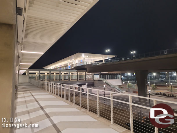 4:16am - Parked at LAX and on my way to the shuttle bus.  The Automated People Mover (Train) is scheduled to open next December.