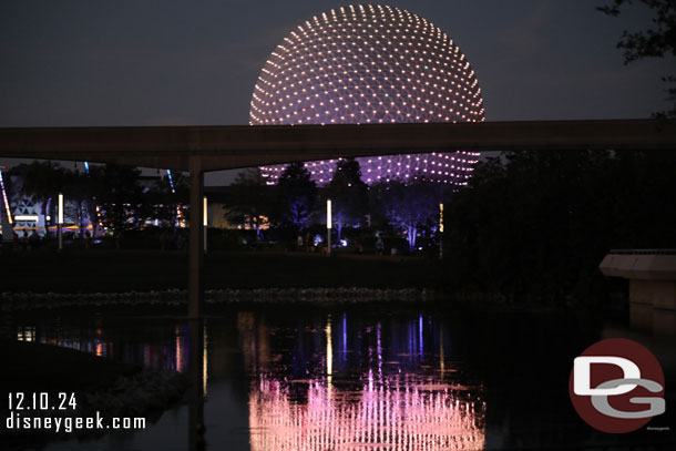 Spaceship Earth this evening