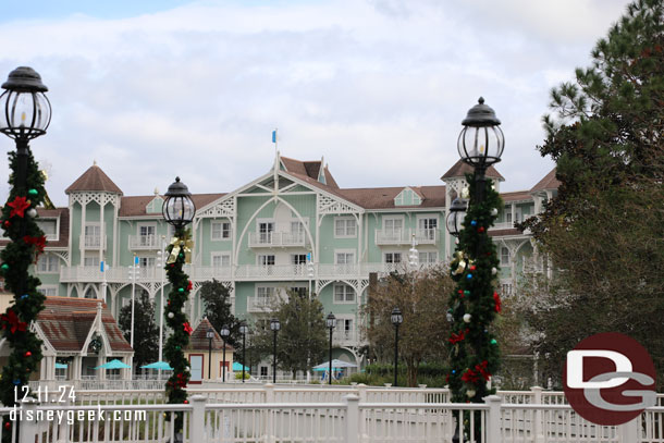 2:30pm - Arrived back at Disney's Beach Club Resort (30 min from the DAK bus stop to here)