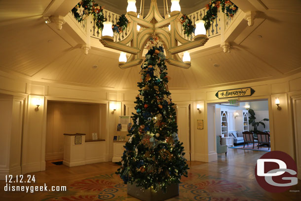 A look around the Beach Club Villas lobby area.