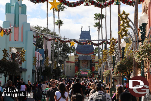 11:59am - Hollywood Blvd at Disney's Hollywood Studios